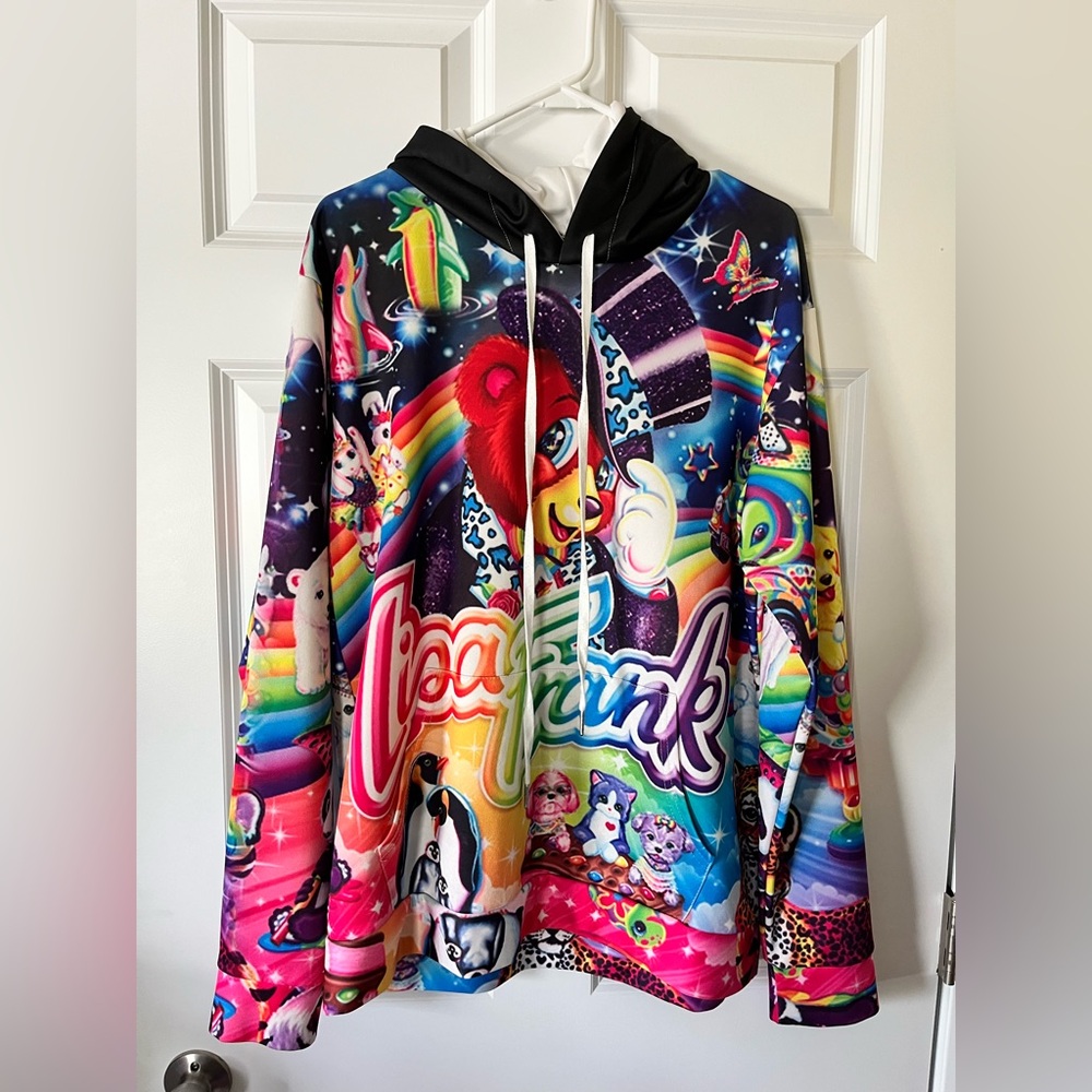 Lisa Frank Vibrant Hoodie